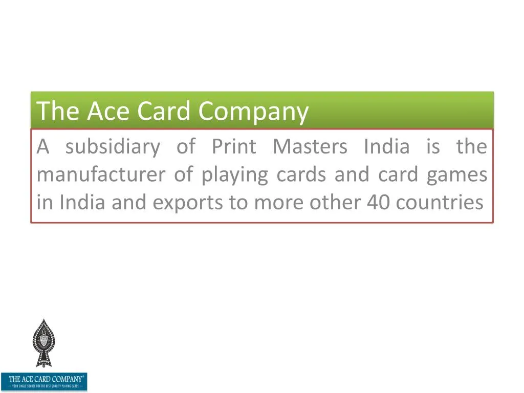 the ace card company