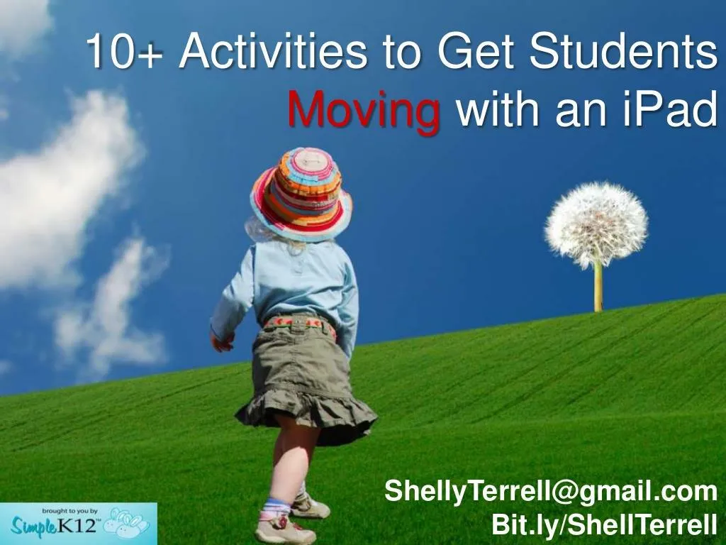 10 activities to get students moving with the ipad