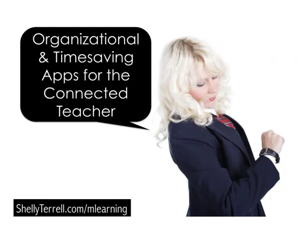 Organizational & Time Saving iPad Apps for Teachers