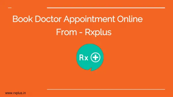 Book Doctor Appointment Online
