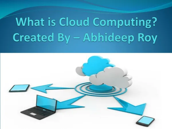 All about cloud computing
