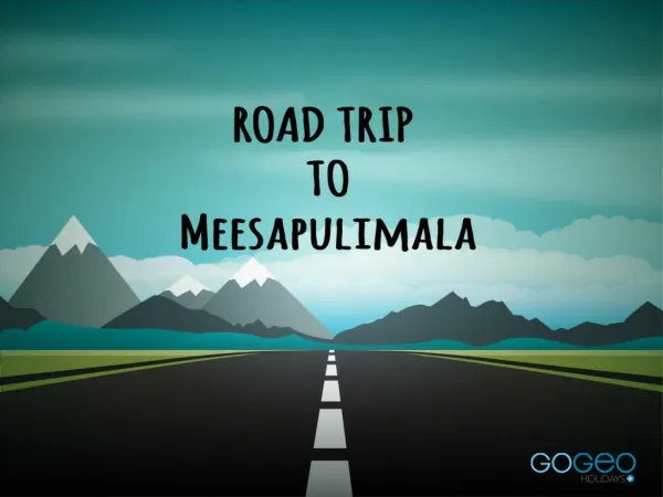 Great Trip To Meeshapulimala | kerala Tour Packages
