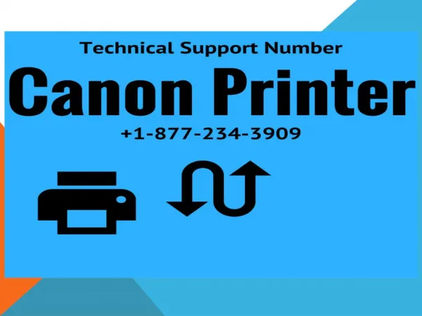 Printer Support: Technical Support for Canon Printer Users