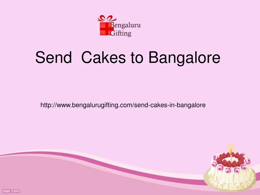 send cakes to bangalore
