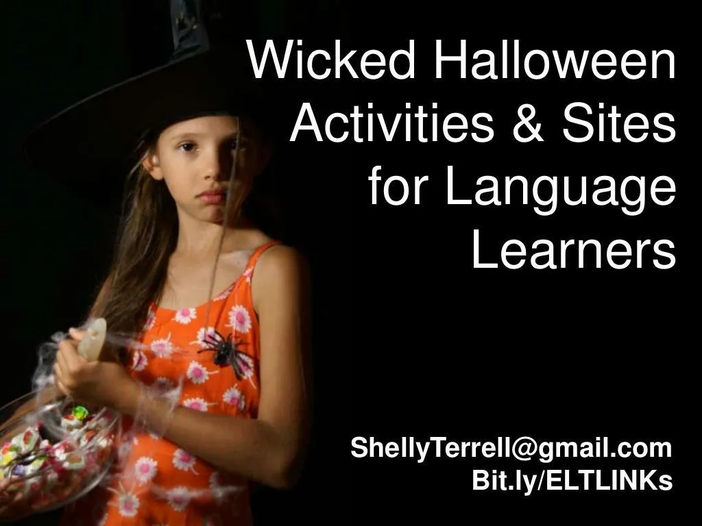 wicked halloween sites activities for language