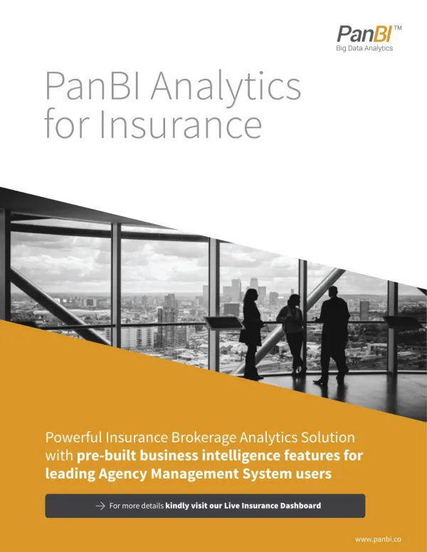 PanBI Analytics for Insurance