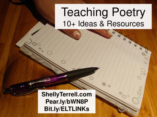 Teaching Poetry: 10 Resources & Ideas