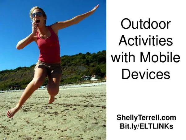 outdoor activities with mobile devices