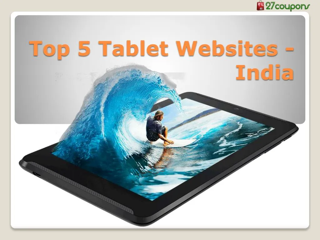top 5 tablet websites india