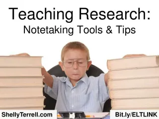Teaching Research: Note-taking Apps & Tools