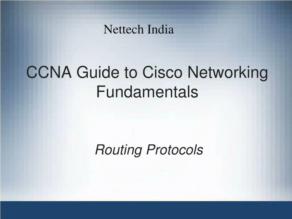 ccna guide to cisco networking fundamentals