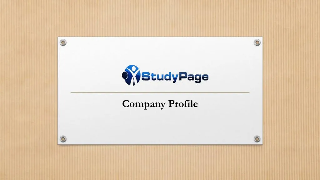 company profile