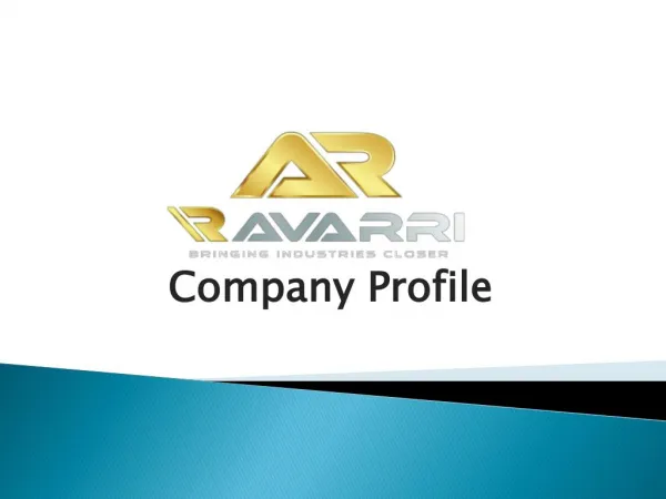 Industrial Equipment Solutions In UK | Ravarri