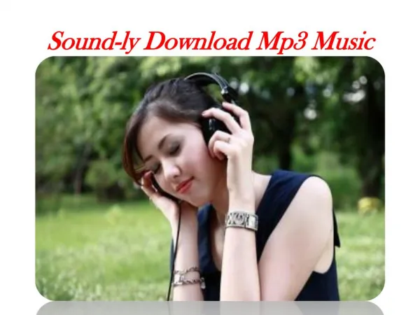 Sound-ly Free Mp3 Songs
