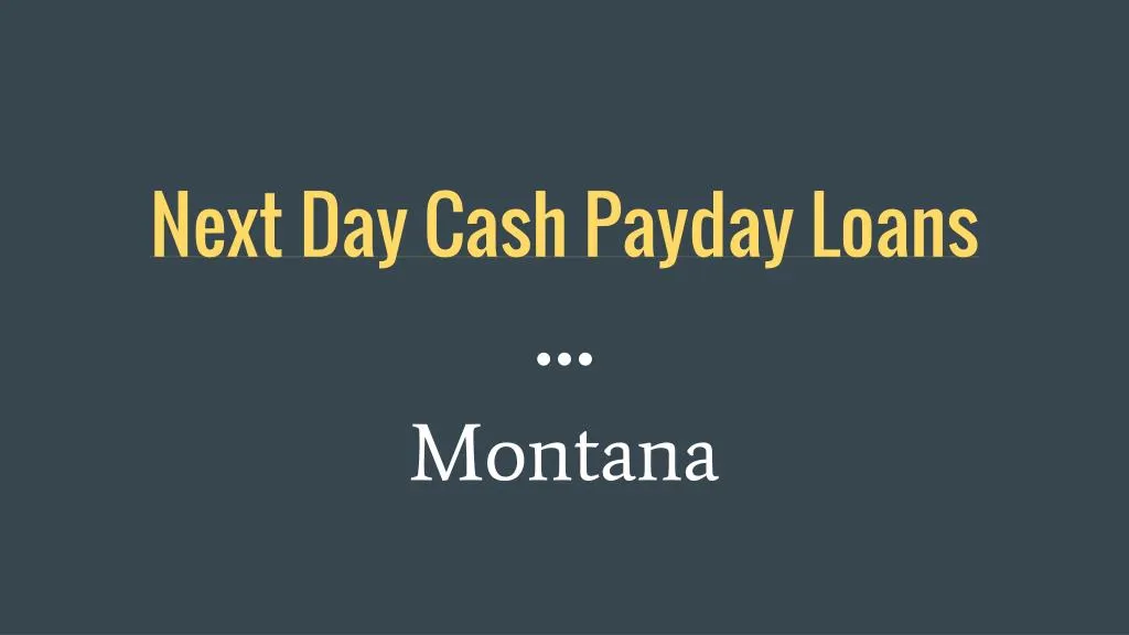next day cash payday loans
