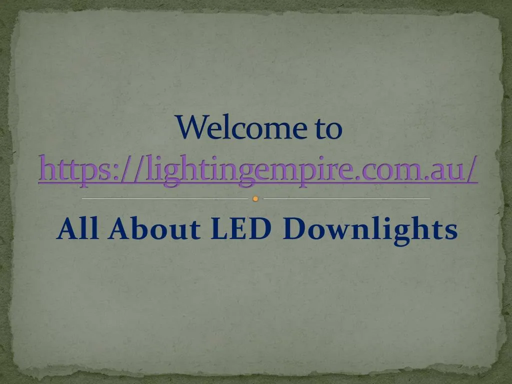 welcome to https lightingempire com au