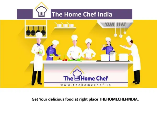 Order online food delivery services - The Home Chef