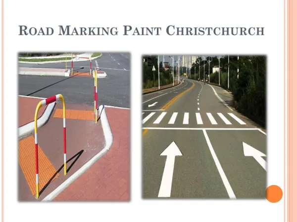 Road Marking Paint Christchurch