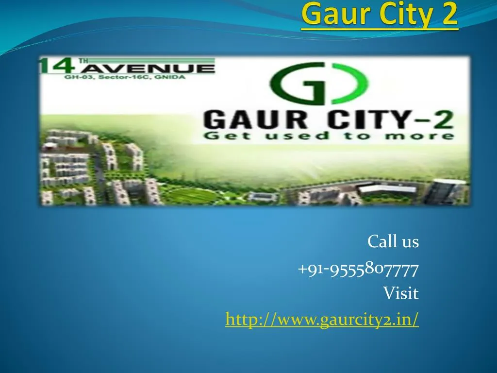 gaur city 2
