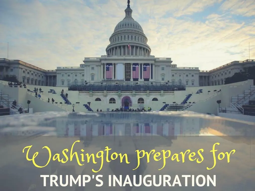 washington plans for trump s inauguration