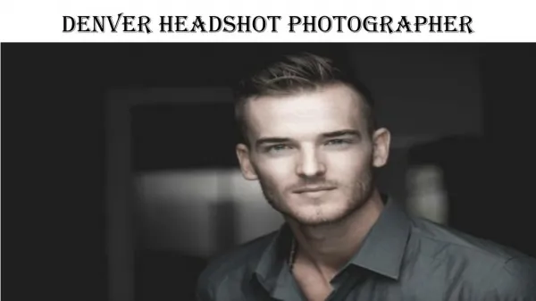 Denver Headshot Photographer