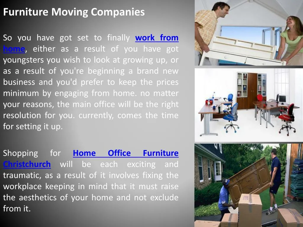 furniture moving companies