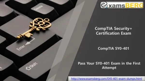 CompTIA SY0-401 Questiosn and answers PDF