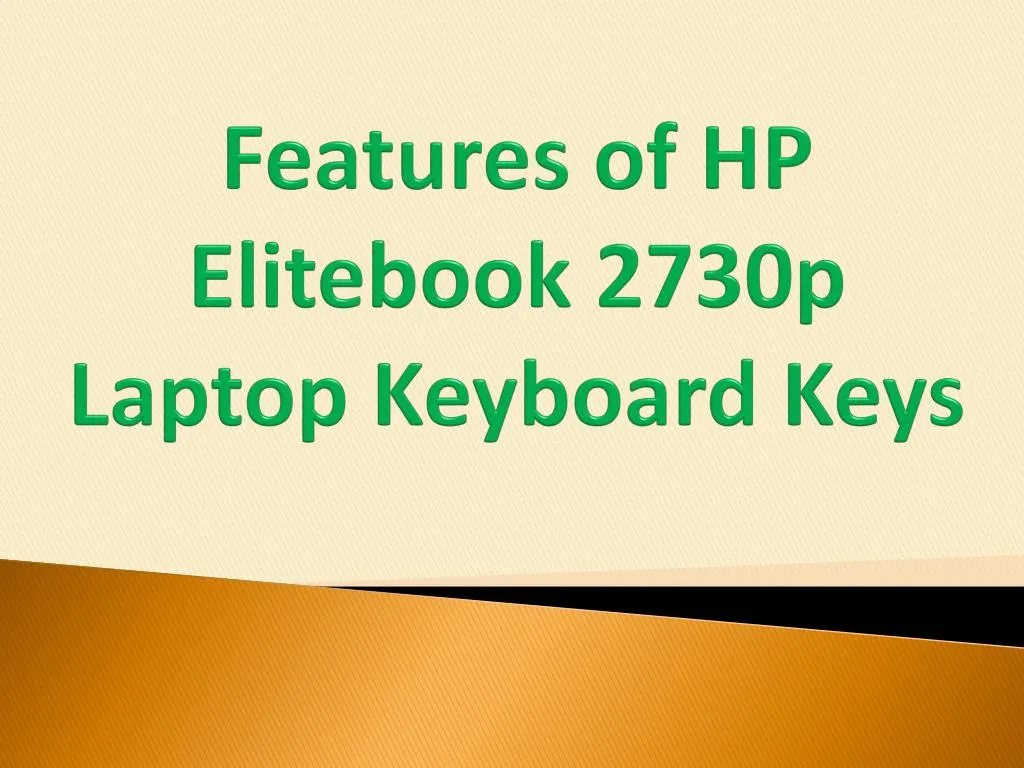 features of hp elitebook 2730p laptop keyboard keys