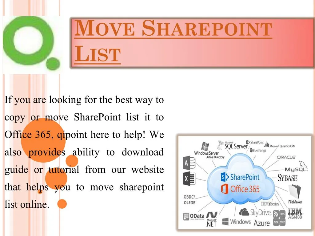 move sharepoint list