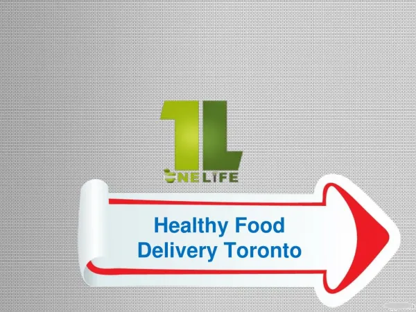 Healthy Food Delivery Toronto