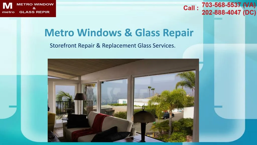 metro windows glass repair