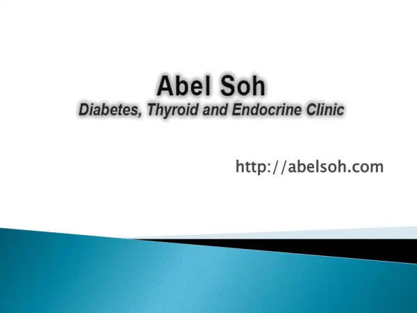 Thyroid Doctor Singapore | Abel Soh