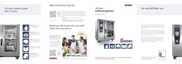 Commercial Kitchen Equipment - SelfCookingCenter with 5 Sense