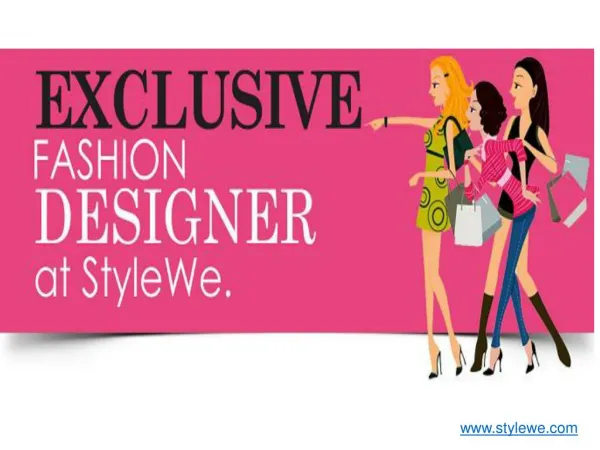 StyleWe - Shop for Women's Clothing - Designers at Fingertips!