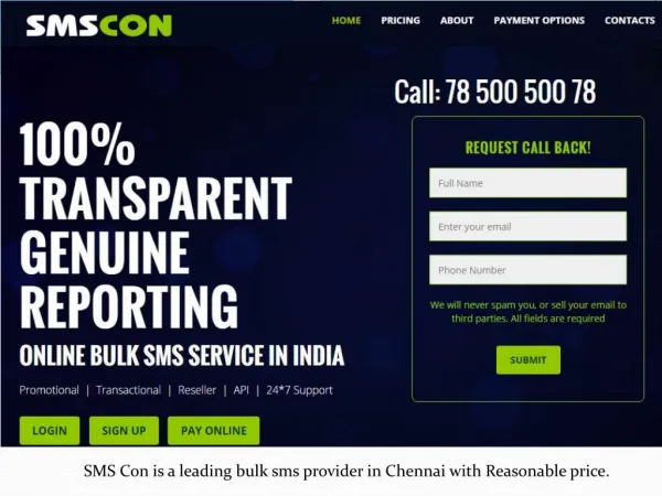 Bulk SMS Marketing in Chennai