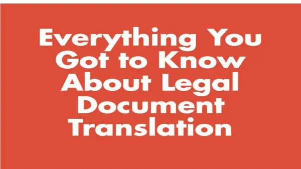 Certified Translation Services