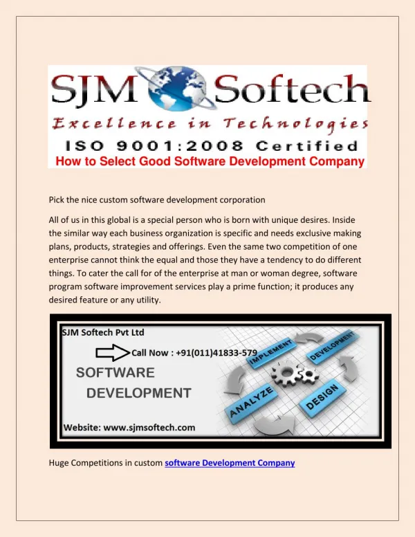 Website Design and Software Development service