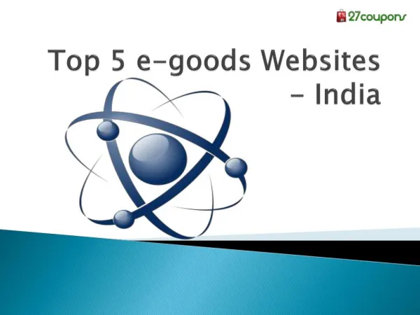 Top 5 e-goods websites