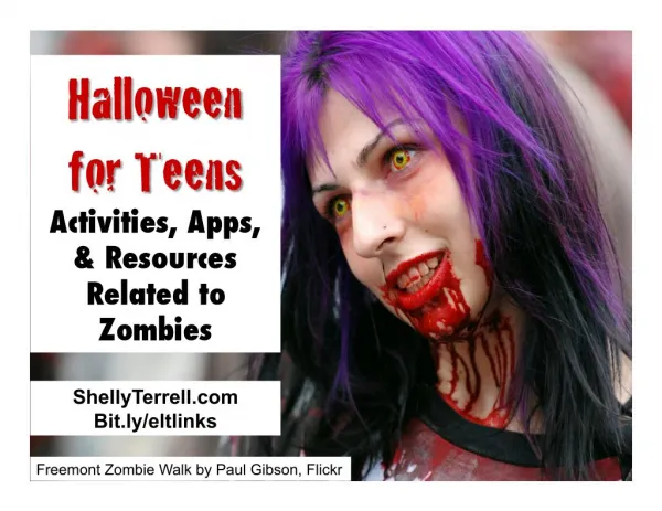 Halloween Activities, Resources & Apps for Teens