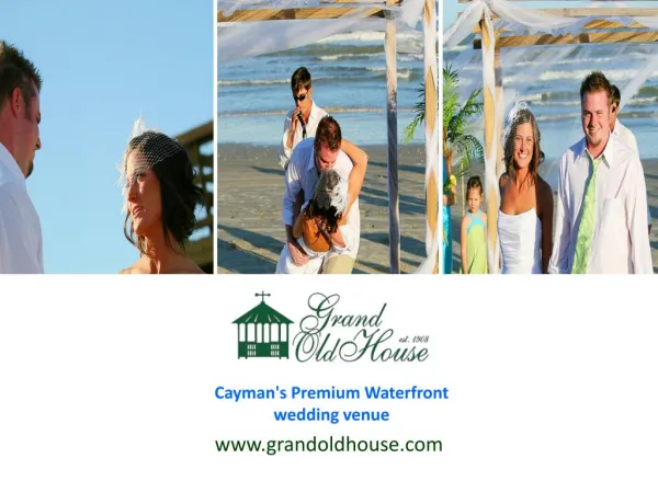 Visit us for the best Cruise ship wedding in the Cayman Islands