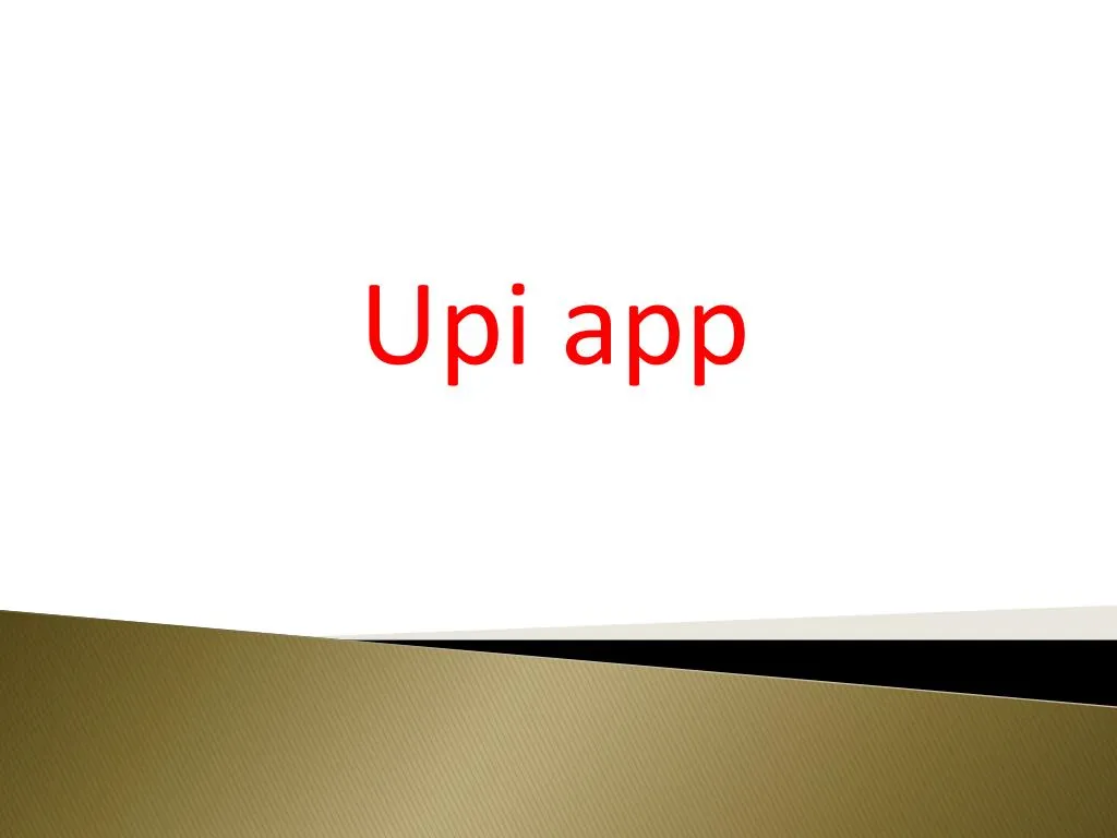 upi app