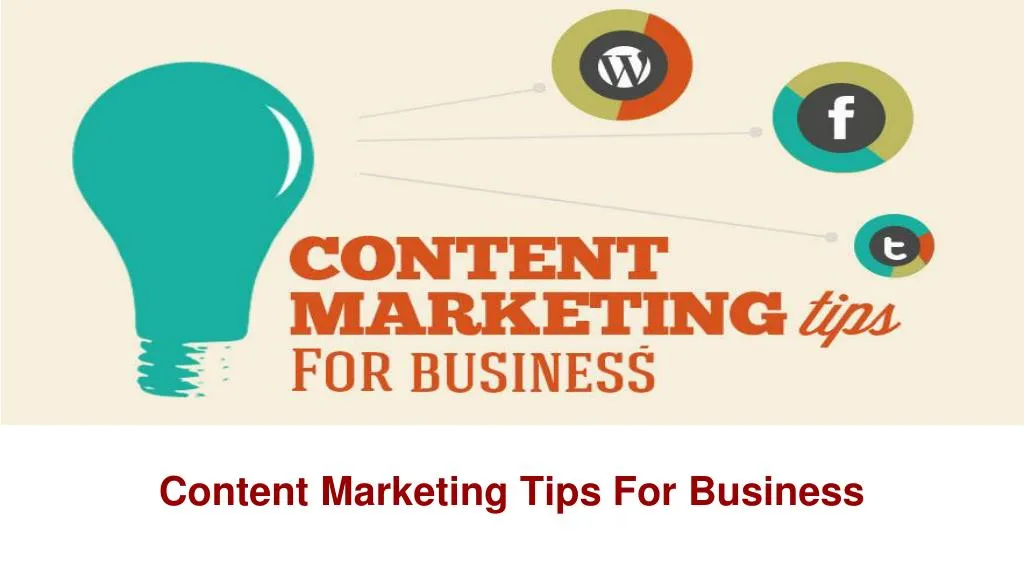 content marketing tips for business