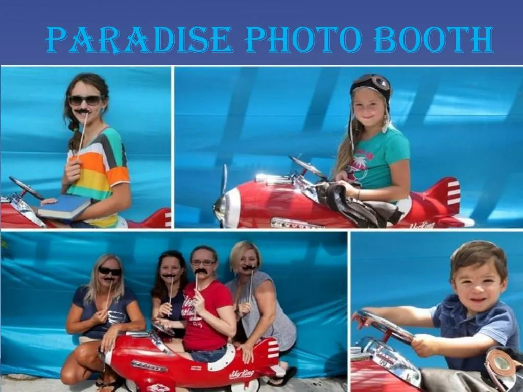 paradise photo booth