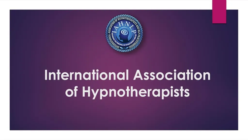 international association of hypnotherapists