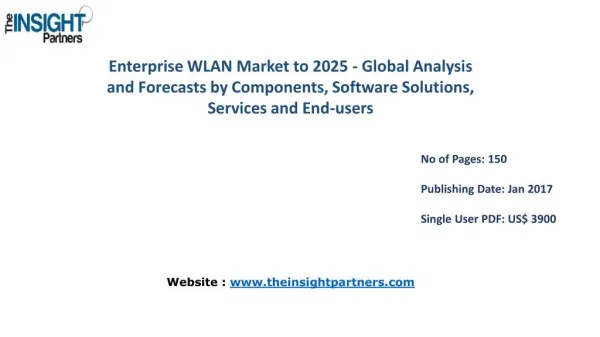 Market Research on Enterprise WLAN Market 2025|The Insight Partners