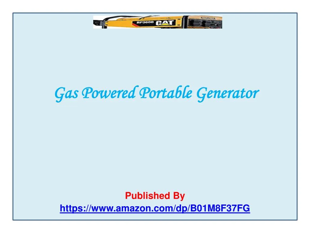 gas powered portable generator published by https www amazon com dp b01m8f37fg