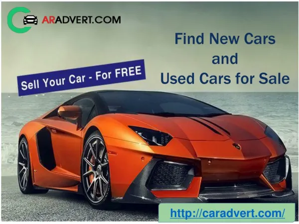Sell or Purchase New or Used Cars in UK at Caradvert.com