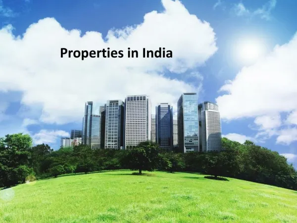Properties in India