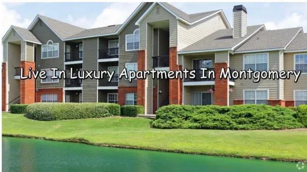 Apartments In Montgomery With Latest Amenities